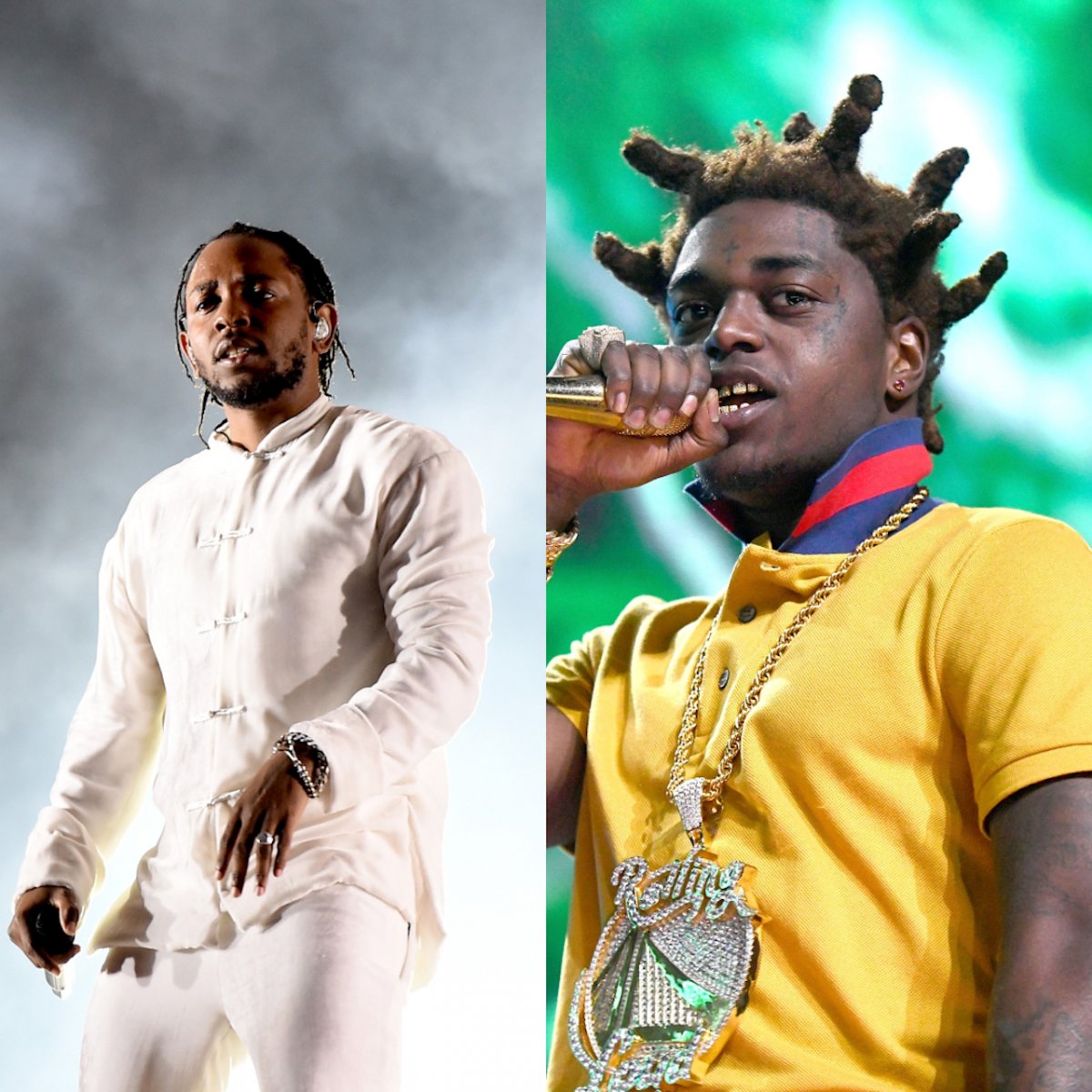 Kendrick Lamar and Kodak Black 
