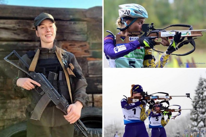 Kristina Dmitrenko joins Ukraine war