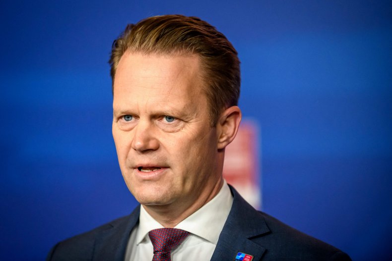 Danish FM Jeppe Kofod in Latvia 2021