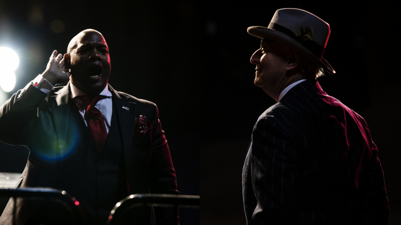 Mark Burns and Roger Stone