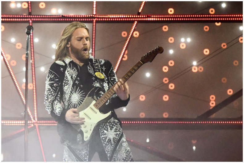 Sam Ryder at the Eurovision Song Contest