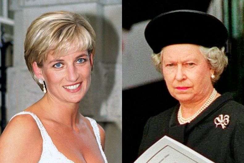 Princess Diana and Queen