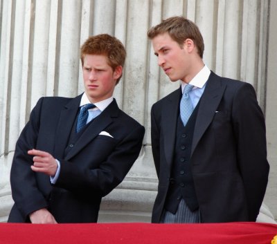 Prince William Prince Harry Trooping 2003