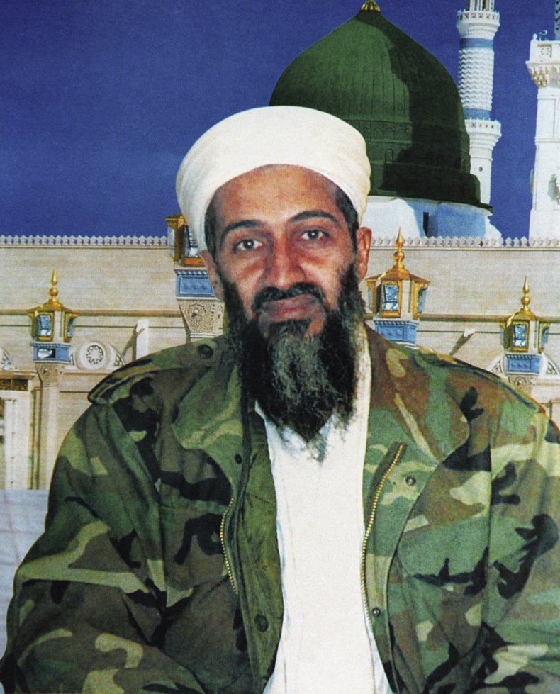 Foto de retrato de Osama Bin Laden