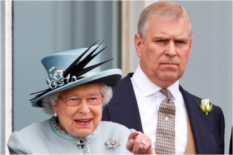 Queen Elizabeth II Prince Andrew Royal Return