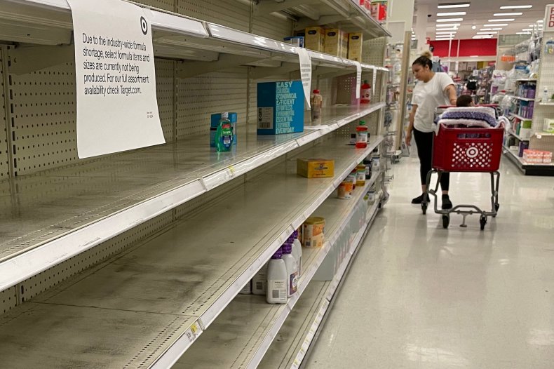 Baby Formula Shortage Nationwide
