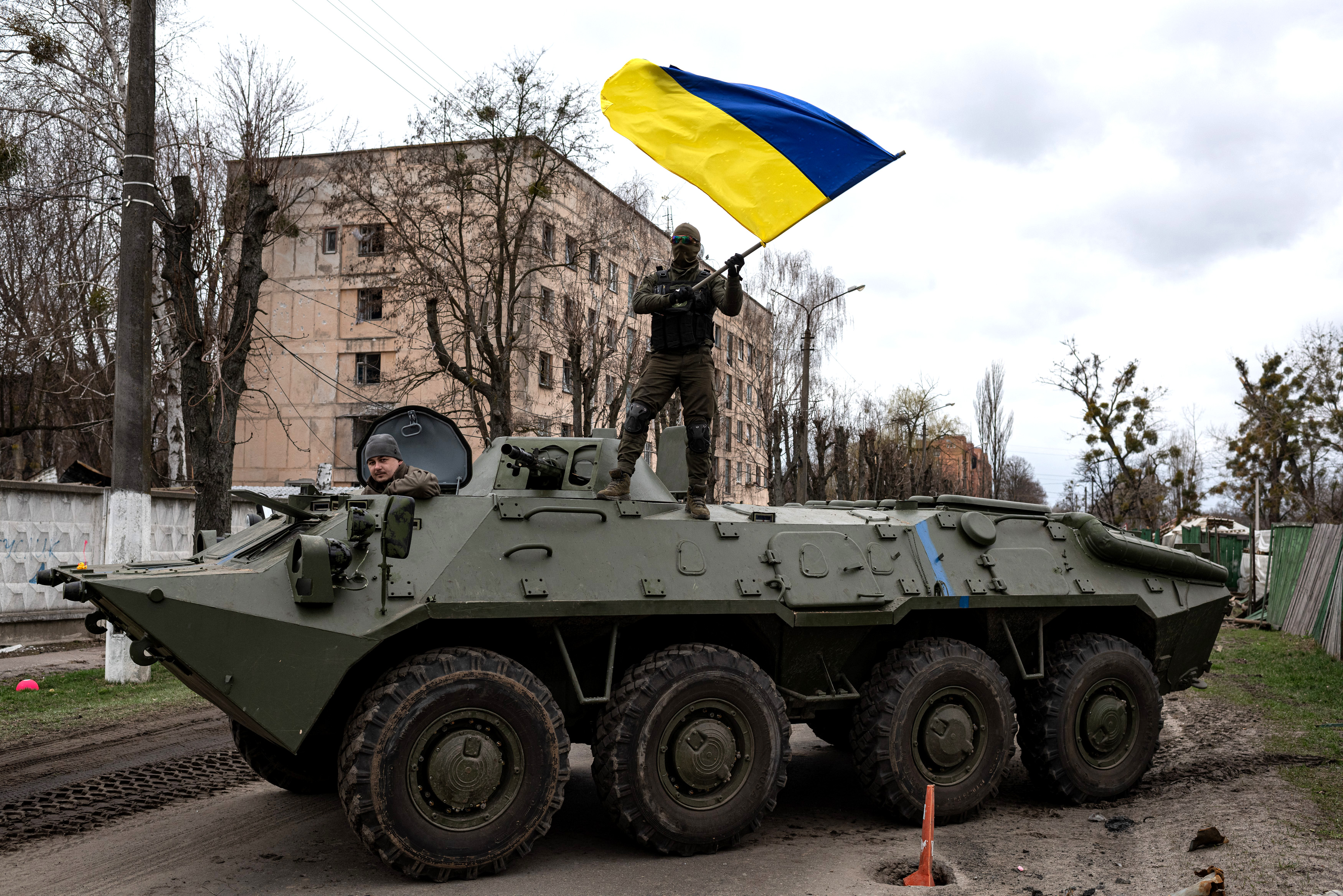 Ukrainian forces destroy Terminator tank-support fighting vehicle near  Kreminna