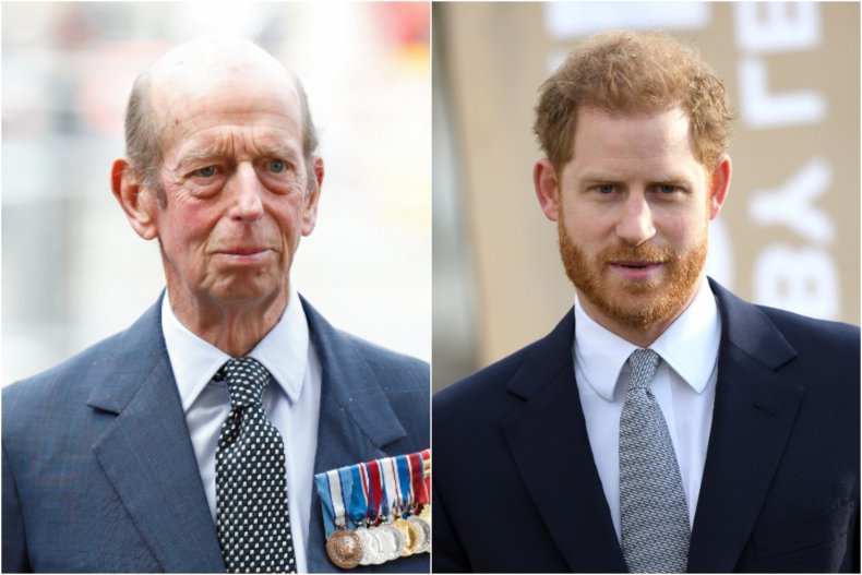 Duke of Kent Prince Harry Memoir Trapped