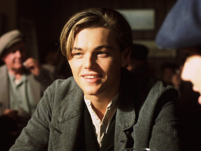Leonardo DiCaprio in Titanic 