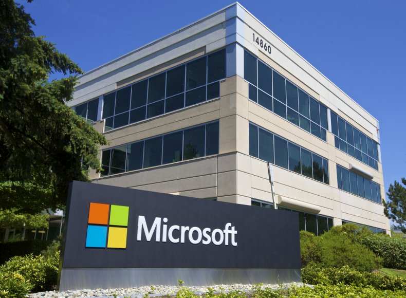 A building on the Microsoft Headquarters campus