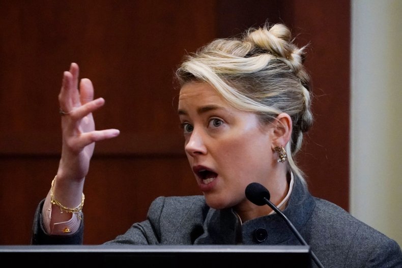 Amber Heard giving testimony