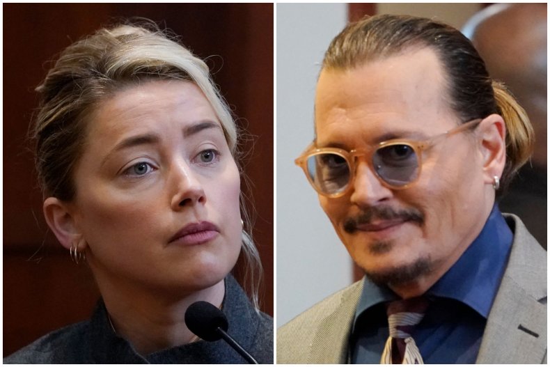 Amber Heard and Johnny Depp