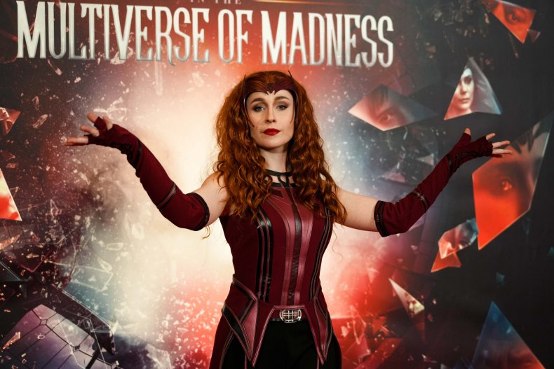 Scarlet Witch Cosplayer in France