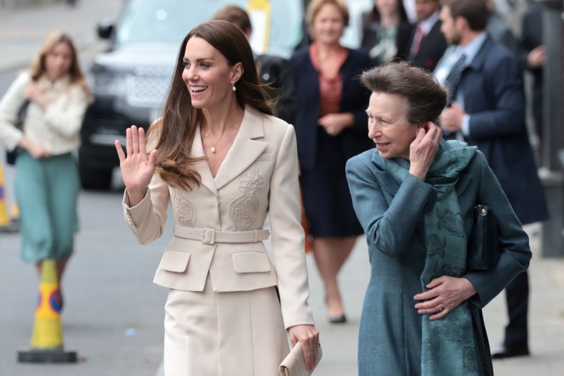 Kate Middleton Princess Anne RCM 2022