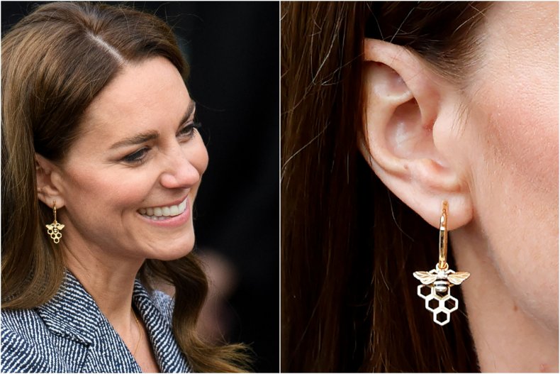 Kate Middleton Manchester Earring 
