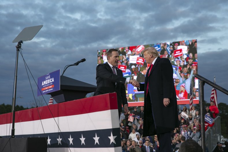 ted budd trump
