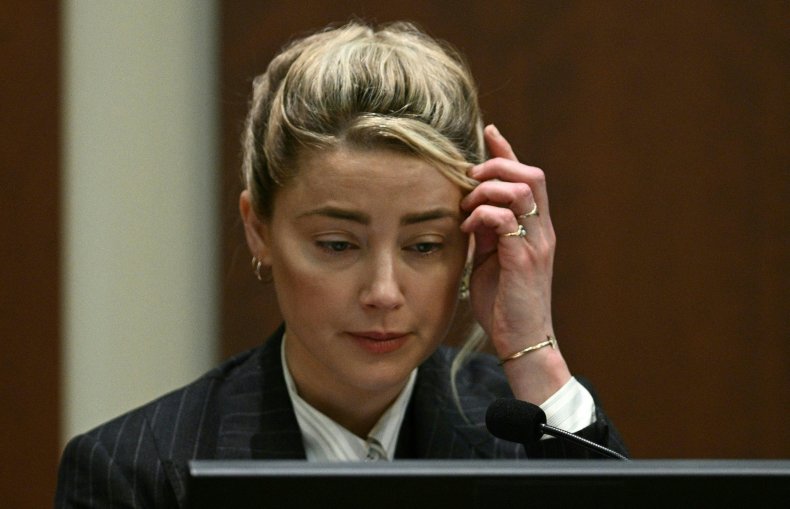 Amber Heard on Cross