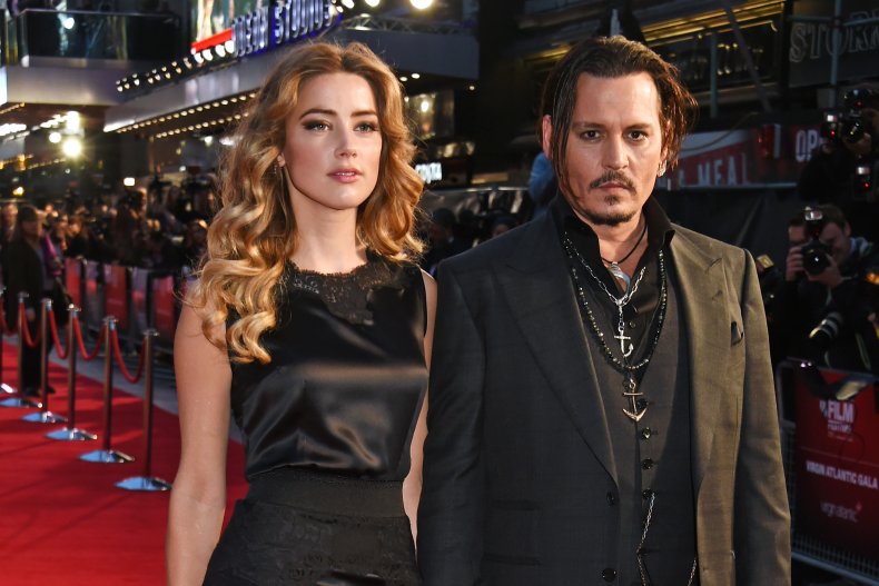 Amber Heard and Johnny Depp