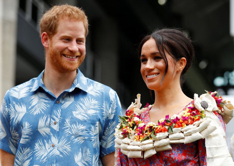 Prince Harry and Megan Fiji South Pacific