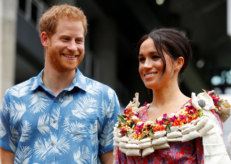 Prince Harry et Meghan Fidji Pacifique Sud