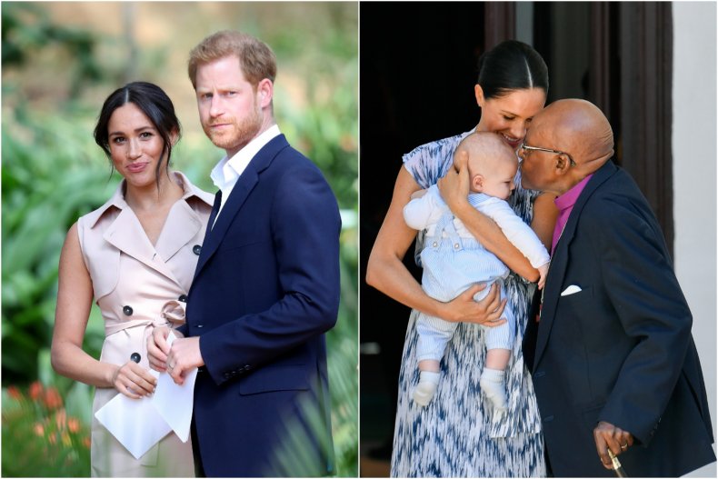Meghan Markle Prince Harry Archie South Africa