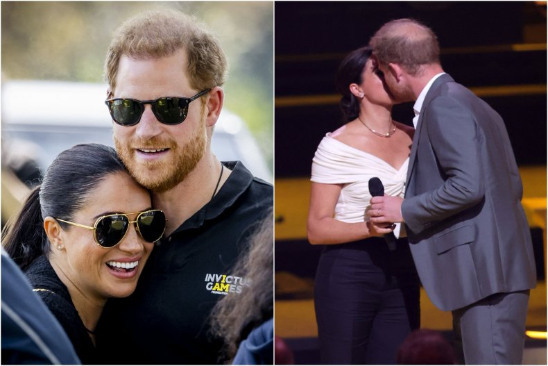 Meghan Markle Prince Harry Invictus 2022 Opening