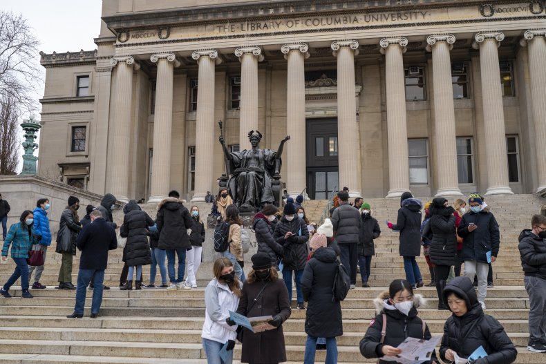 Columbia University campus
