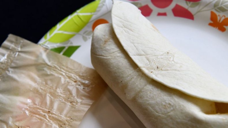 Tastee Tape holds burrito together