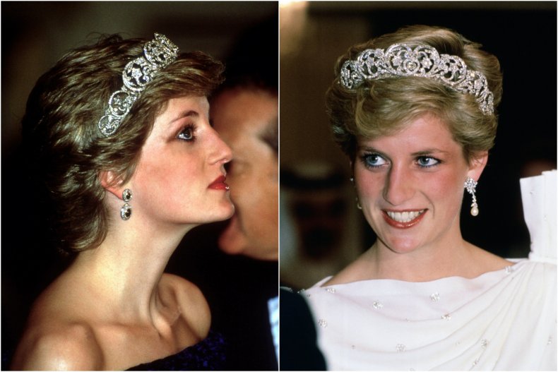 Princess Diana's tiara, which has seldom been seen since her death, is ...