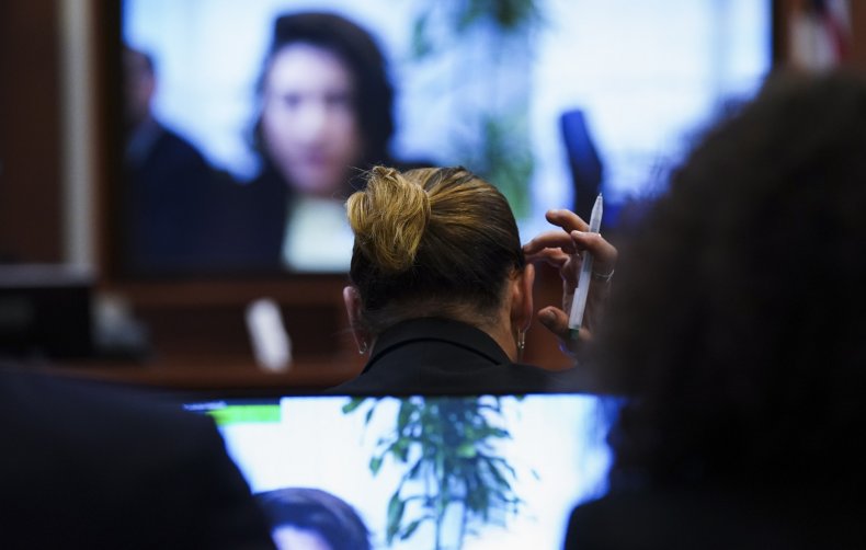 Depp in court