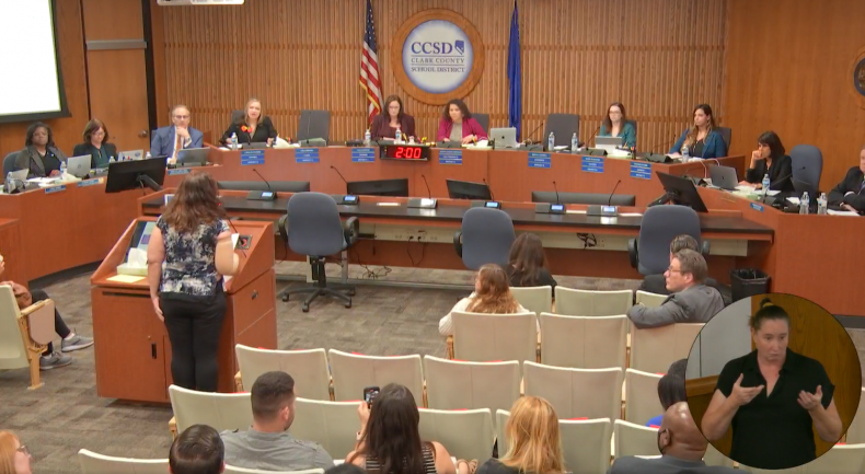 Clark County School Meeting
