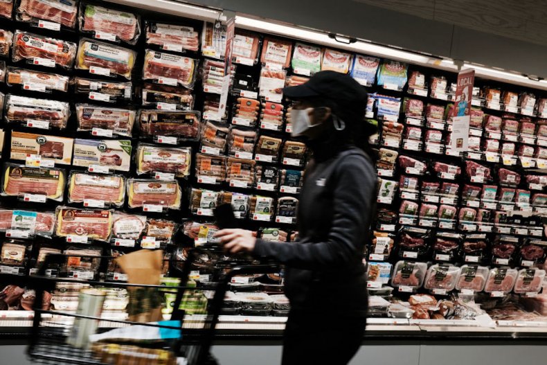 Grocery shopping amid inflation