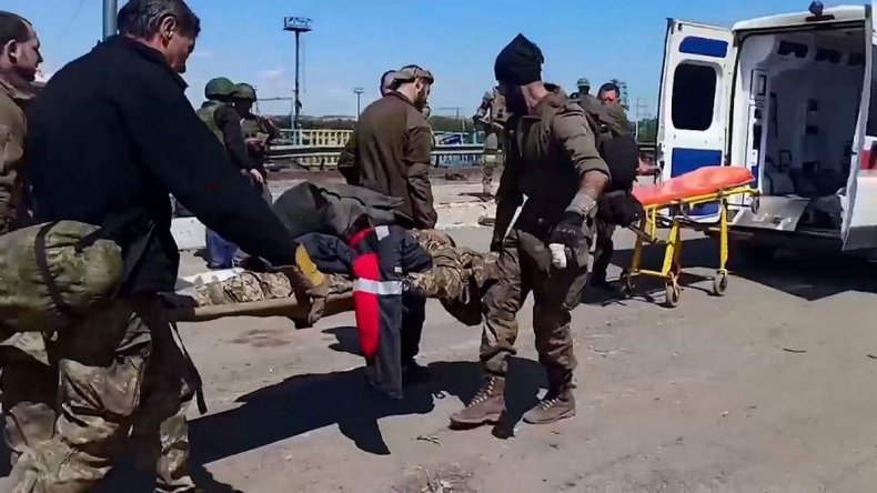Azov Battalion wounded