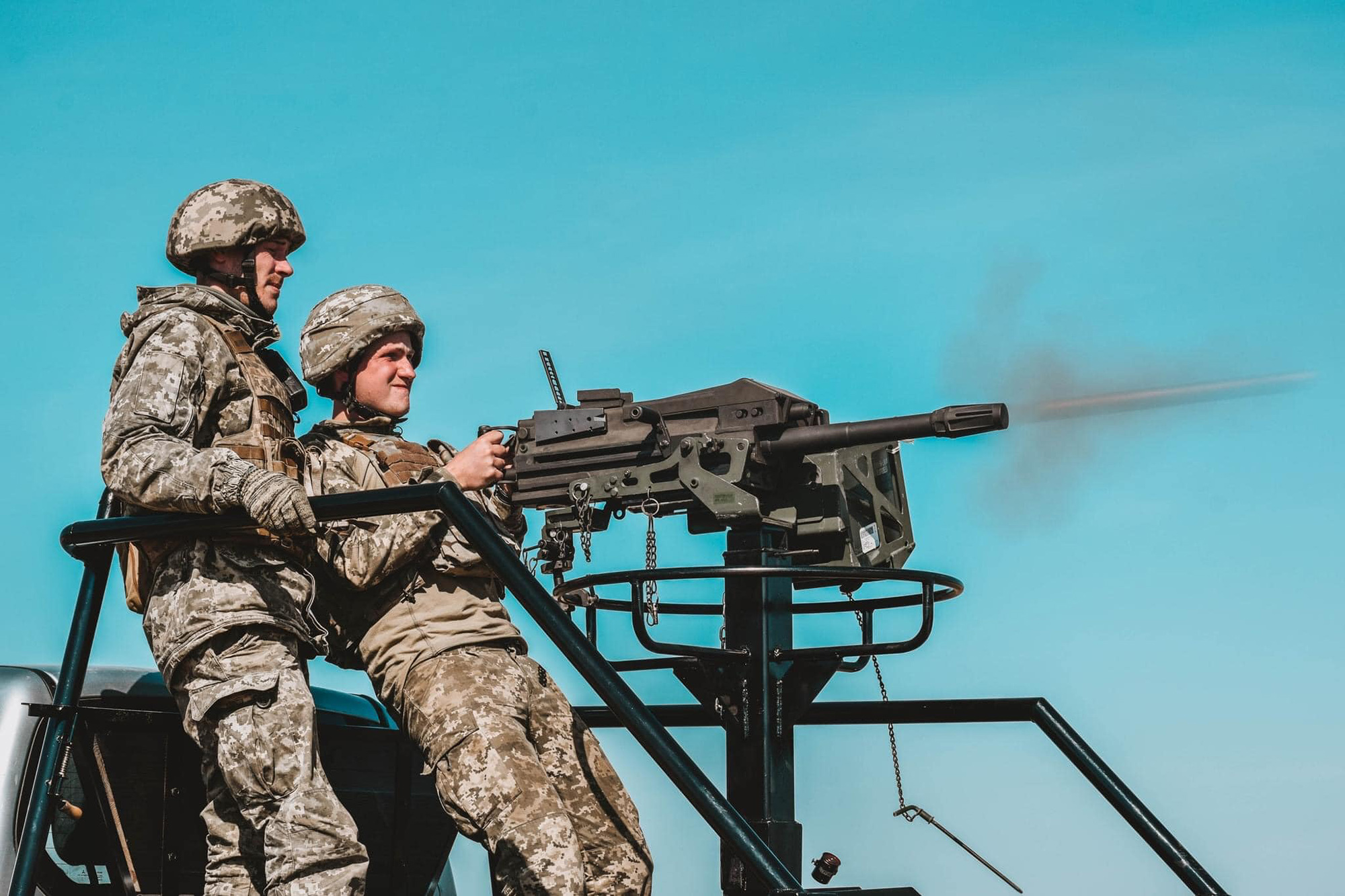 NATO Instructors Provide Combat Training to Ukrainian Recruits