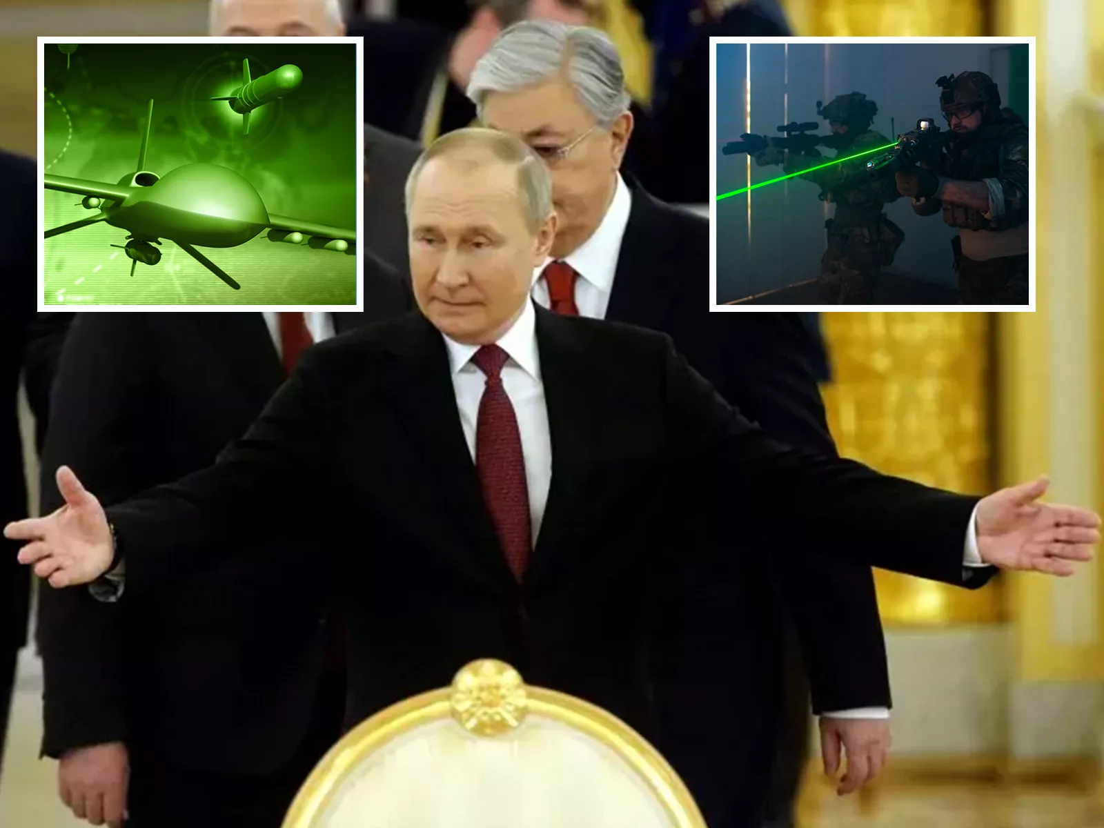 Russia Using Powerful Laser Weapons Against Ukraine - Vimarsana News