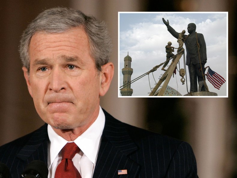 George W. Bush Iraq Ukraine