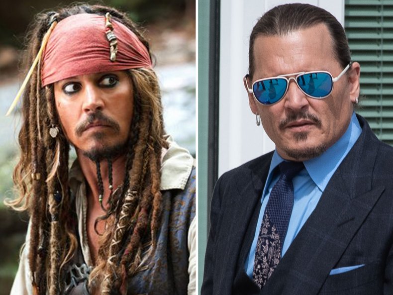 Captain Sparrow, Johnny Depp 