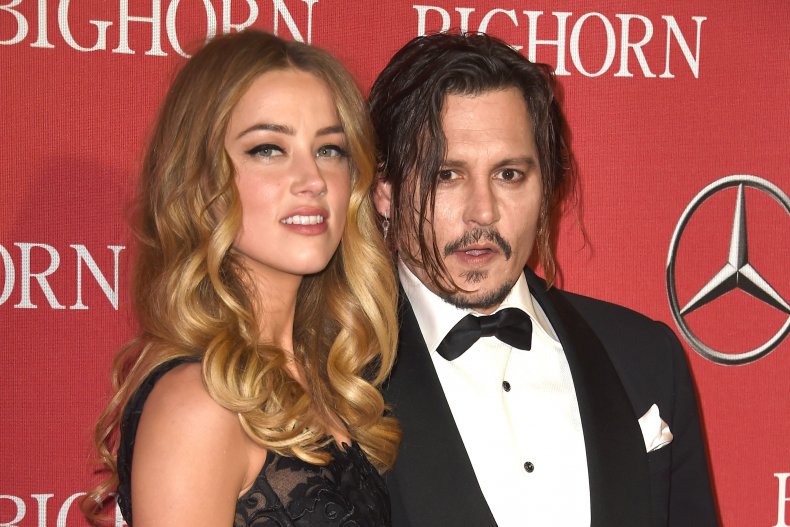 Amber Heard and Johnny Depp