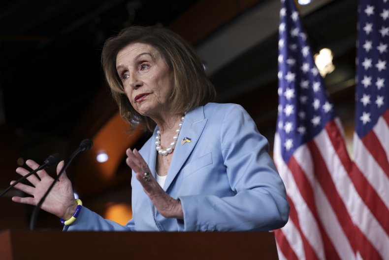 Nancy Pelosi speaks Thursday morning