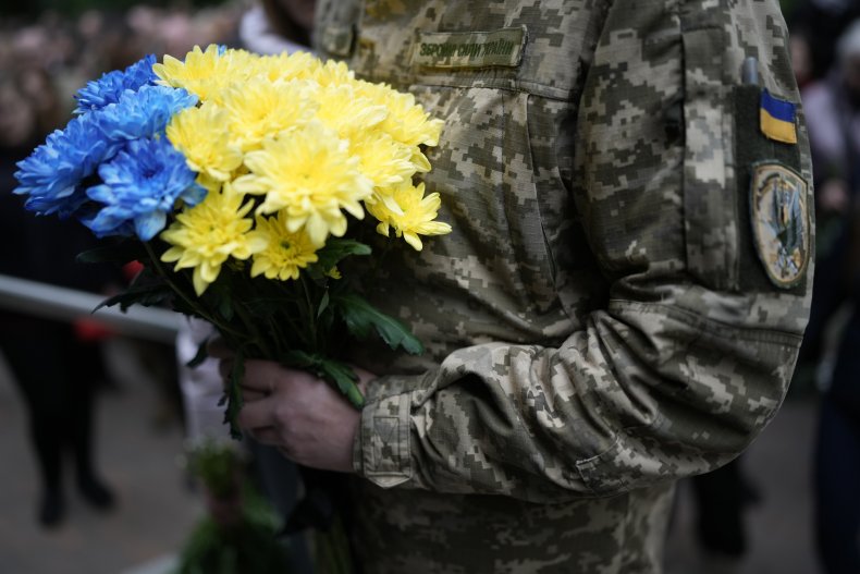 Funeral of Denys Antipov