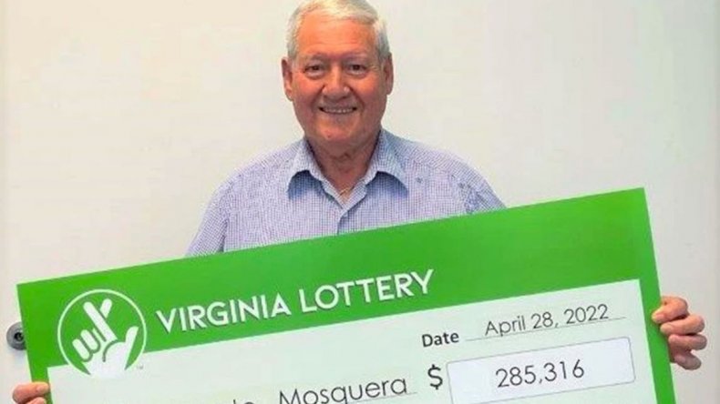 Vicente Mosquera lottery winner