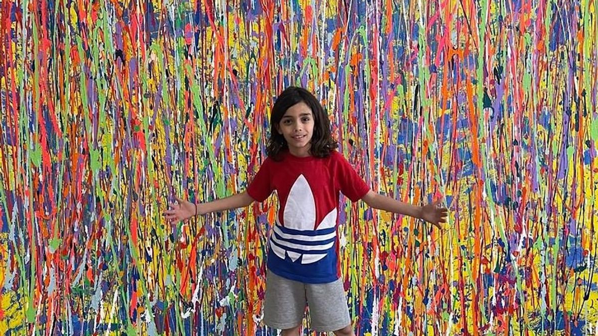 Child's Play: 9-Year-Old Sells Artwork For Cool $25,000