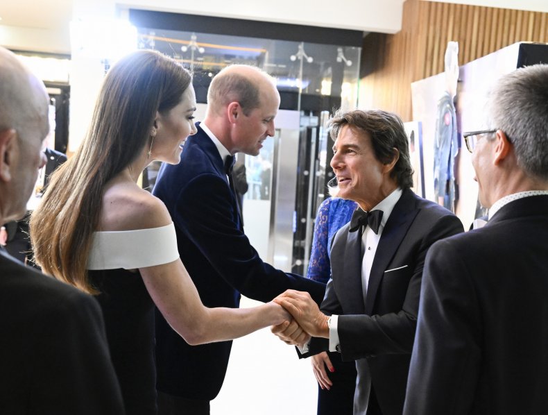 Tom Cruise Prince William Kate Middleton Premiere