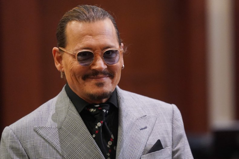 Johnny Depp in court