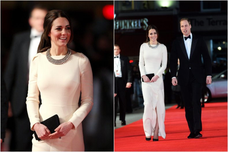 Kate Middleton Mandela Premiere 2013