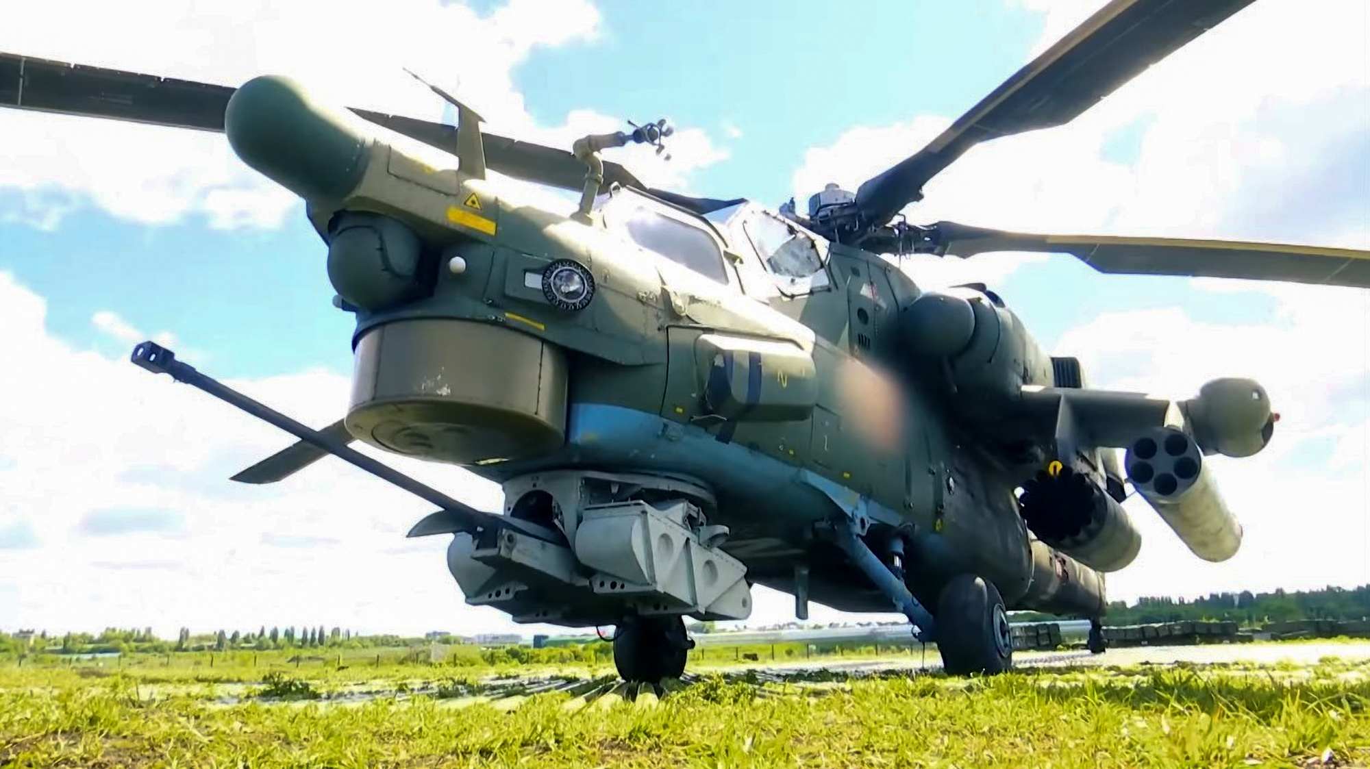 Russian Ka-52 Choppers Carry Out Combat Ops on Ukrainian Targets