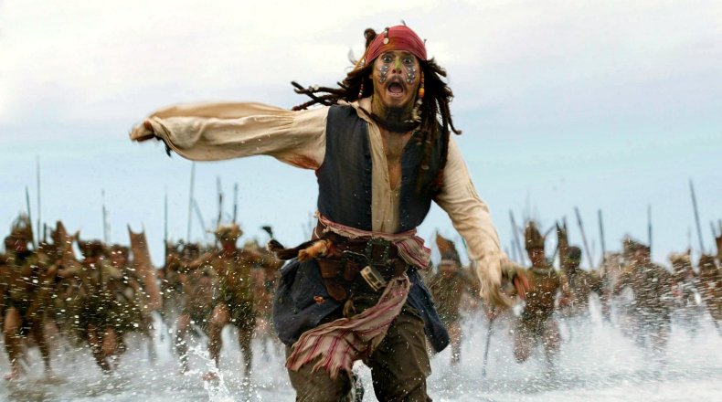 Captain Jack Sparrow directs the TikTok virus