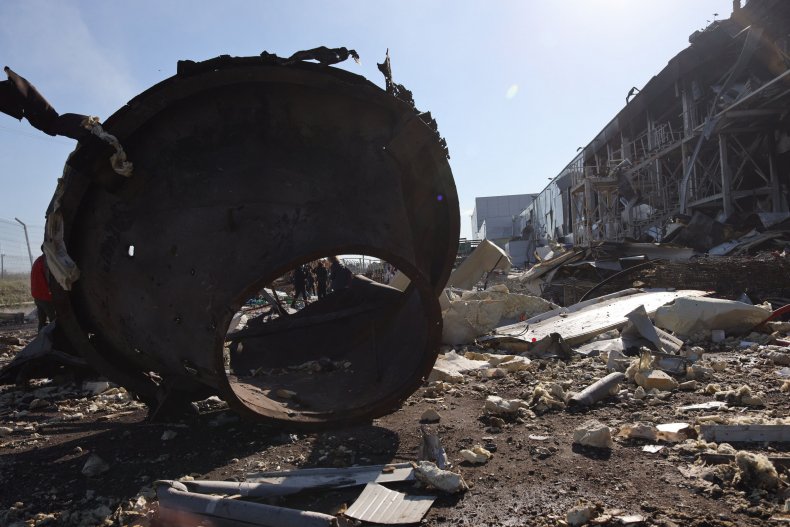 Odessa missile damage