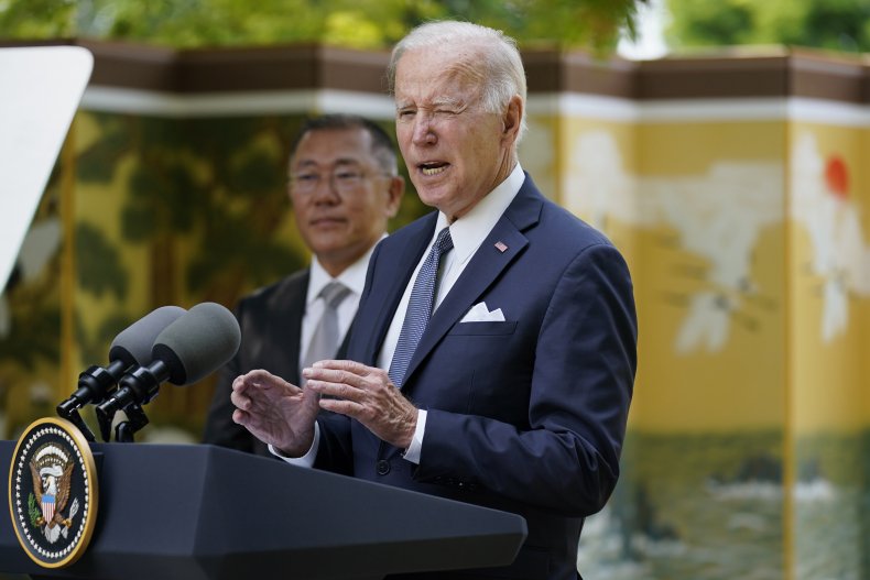 Joe Biden speaks in Seoul, South Korea