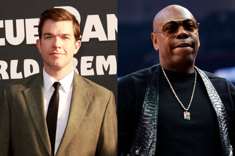 John Mulaney and Dave Chappelle